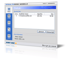 StealthDisk Screenshot